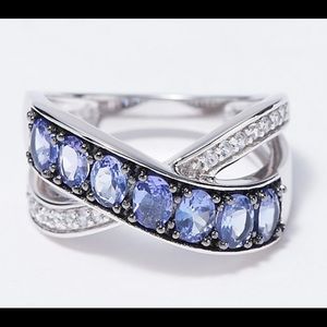 QVC tanzanite ring